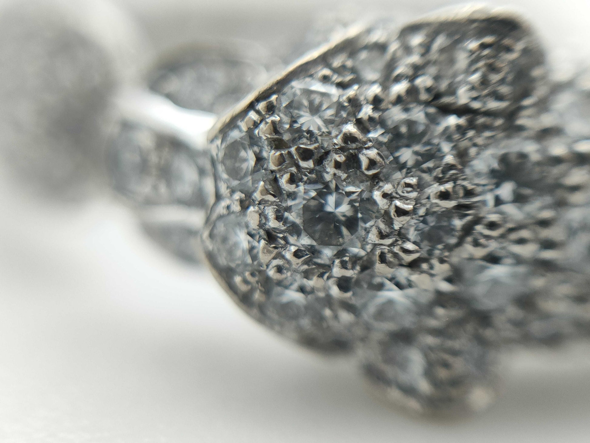 Cartier Pantail Colored Stone Diamond #50 AU750 9.0g Ring