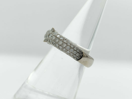 Cartier Pantail Colored Stone Diamond #50 AU750 9.0g Ring