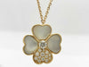 Van Cleef&Arpels Cosmos Clip Shell Diamond Au750 10.9g Necklace