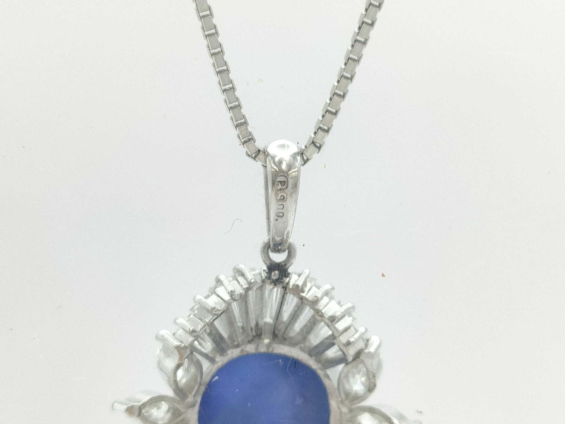 SS15.40ct D2.76ct PT950/850 16.3g Necklace