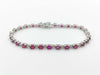 R6.13ct D0.30ct K18WG 8.2g Bracelet Bangle