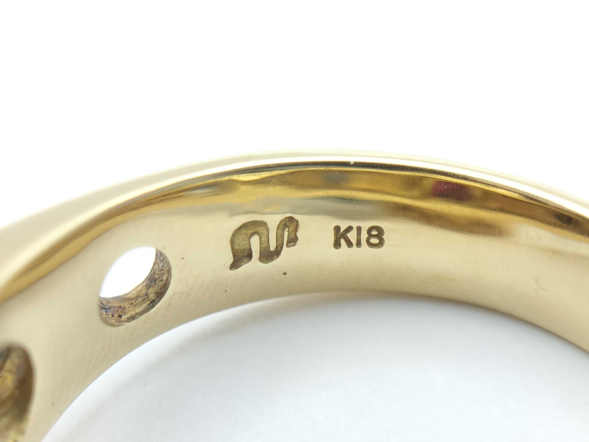 Ruby Diamond K18 13.9g Ring