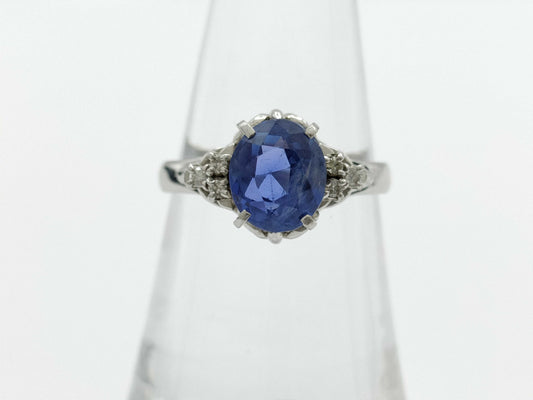 S2.38ct D0.06ct PT900 5.1g Ring