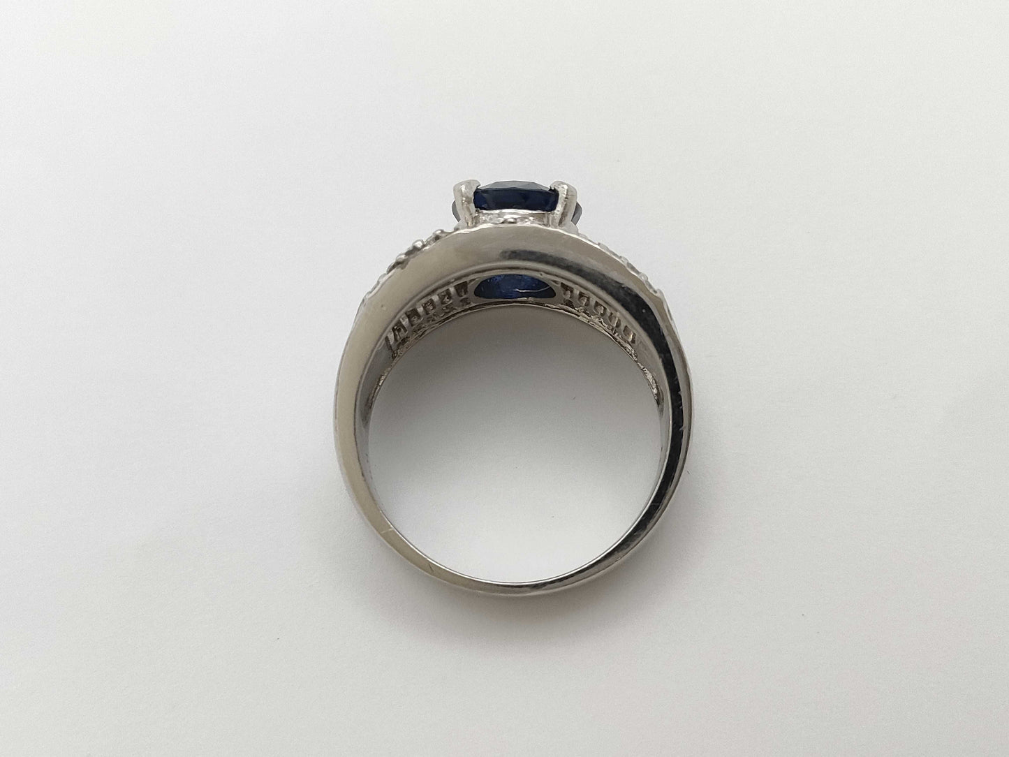 S2.67ct D0.68ct PT900 11.5g Ring