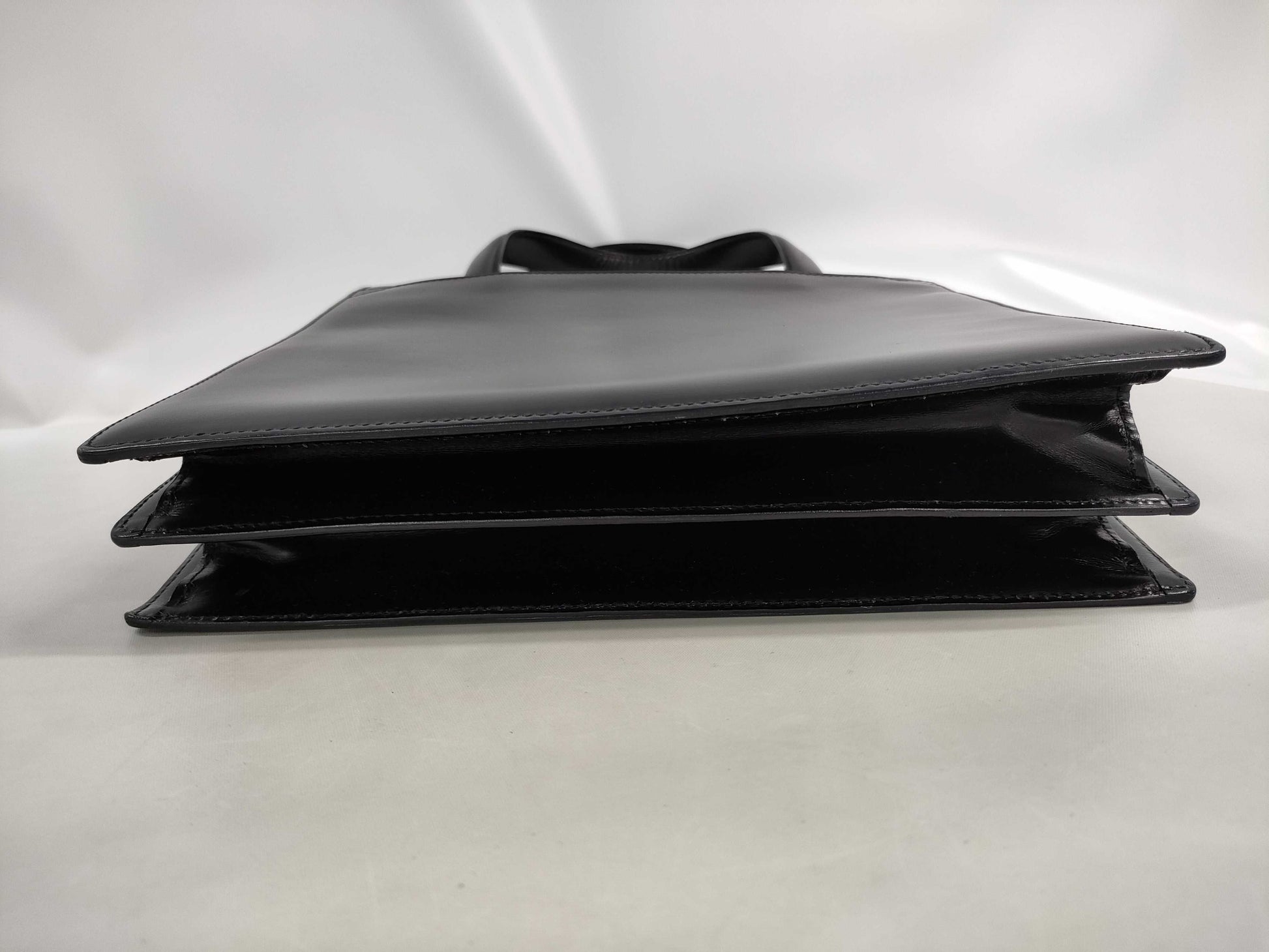 BVLGARI Turnlock Tote Black Tote Bag