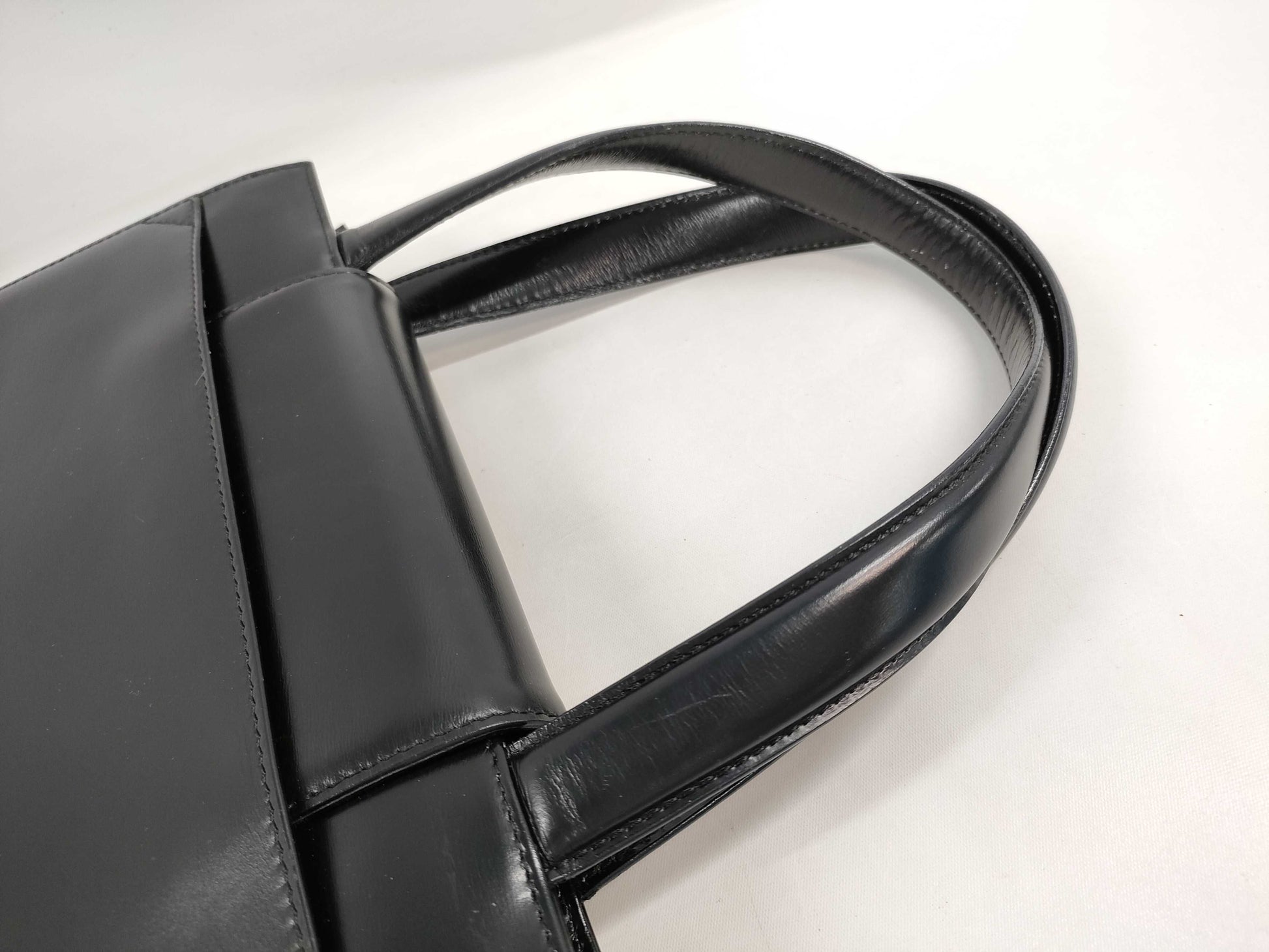 BVLGARI Turnlock Tote Black Tote Bag