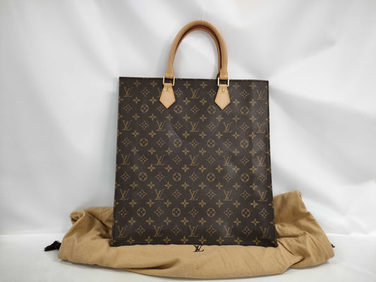 LOUIS VUITTON Monogram Sac Plat MI0085 Tote Bag
