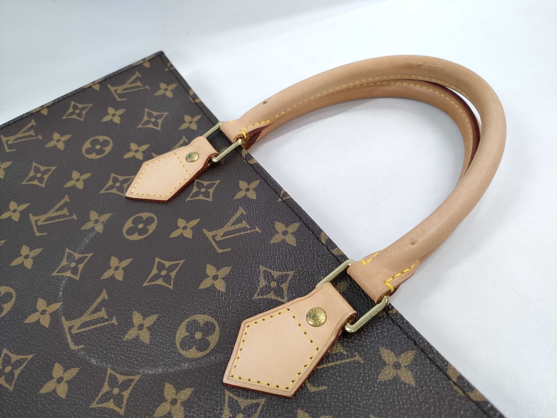 LOUIS VUITTON Monogram Sac Plat MI0085 Tote Bag