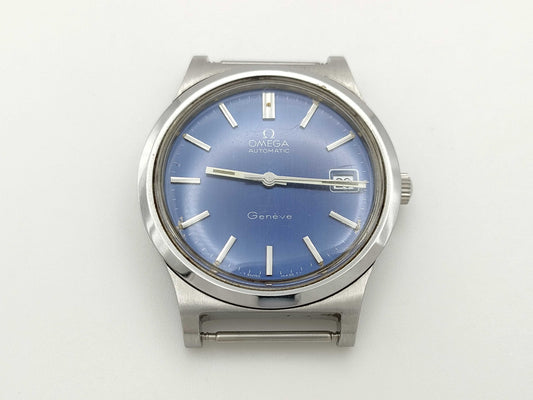 OMEGA Geneva 166.0168 Automatic Blue Dial Immovable Men's Watch