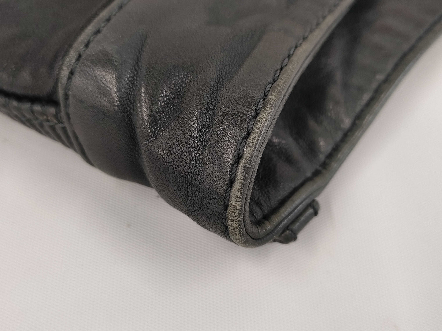 BALMAIN Leather Rider Pants Size 50
