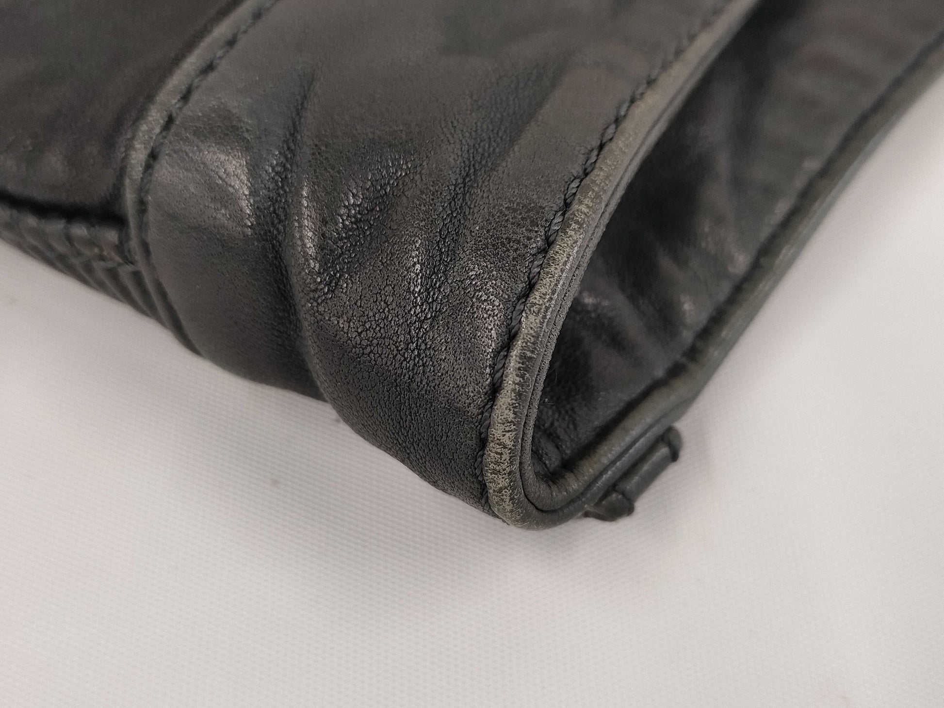 BALMAIN Leather Rider Pants Size 50