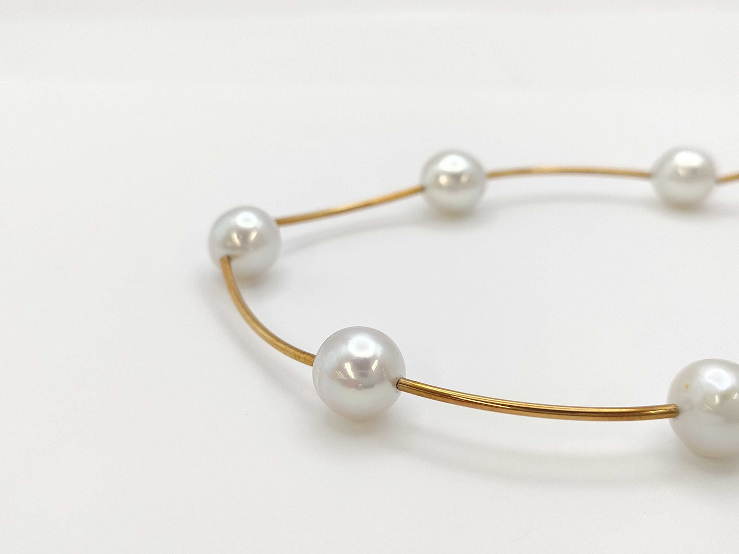 TASAKI Pearl Diameter Approx. 9.9-10.7mm K18 23.7g Necklace