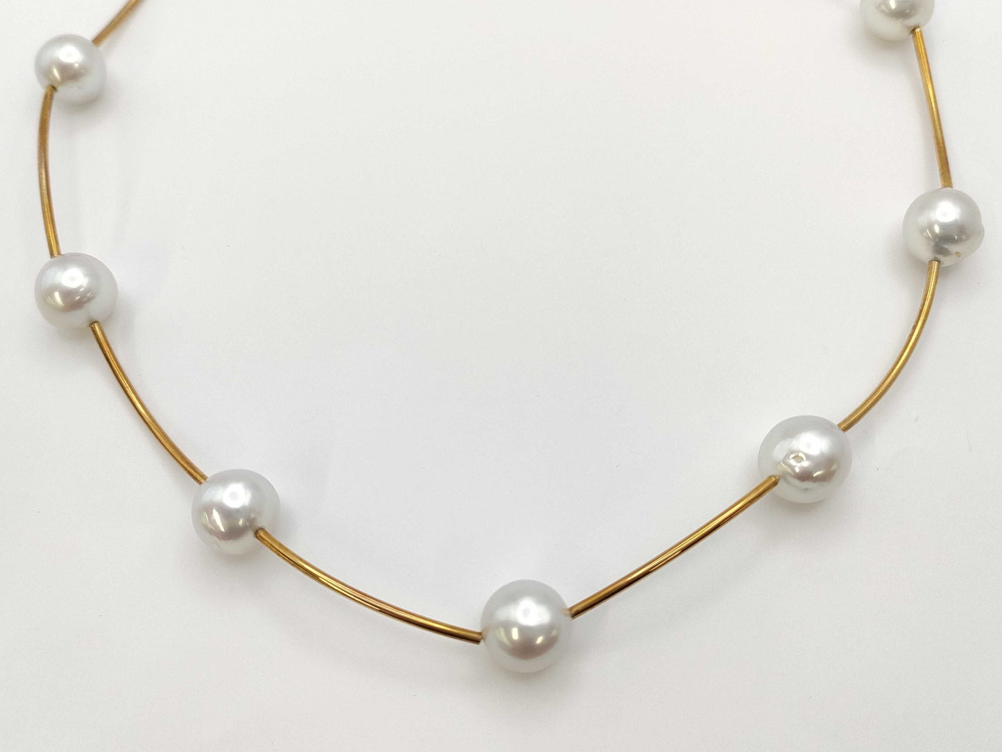 TASAKI Pearl Diameter Approx. 9.9-10.7mm K18 23.7g Necklace