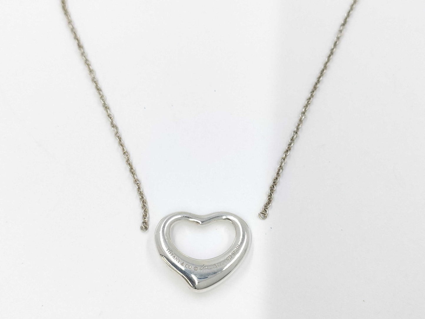 Tiffany&Co. Open Heart 3.4g Necklace