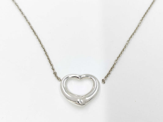 Tiffany&Co. Open Heart 3.4g Necklace