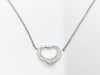 Tiffany&Co. Open Heart 3.4g Necklace