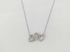 Tiffany&Co. Tiffany Triple Heart 3.2g Necklace