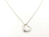 Tiffany&Co. Open Heart 3.4g Necklace