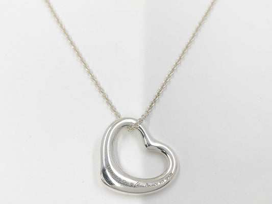 Tiffany&Co. Open Heart 7.2g Necklace