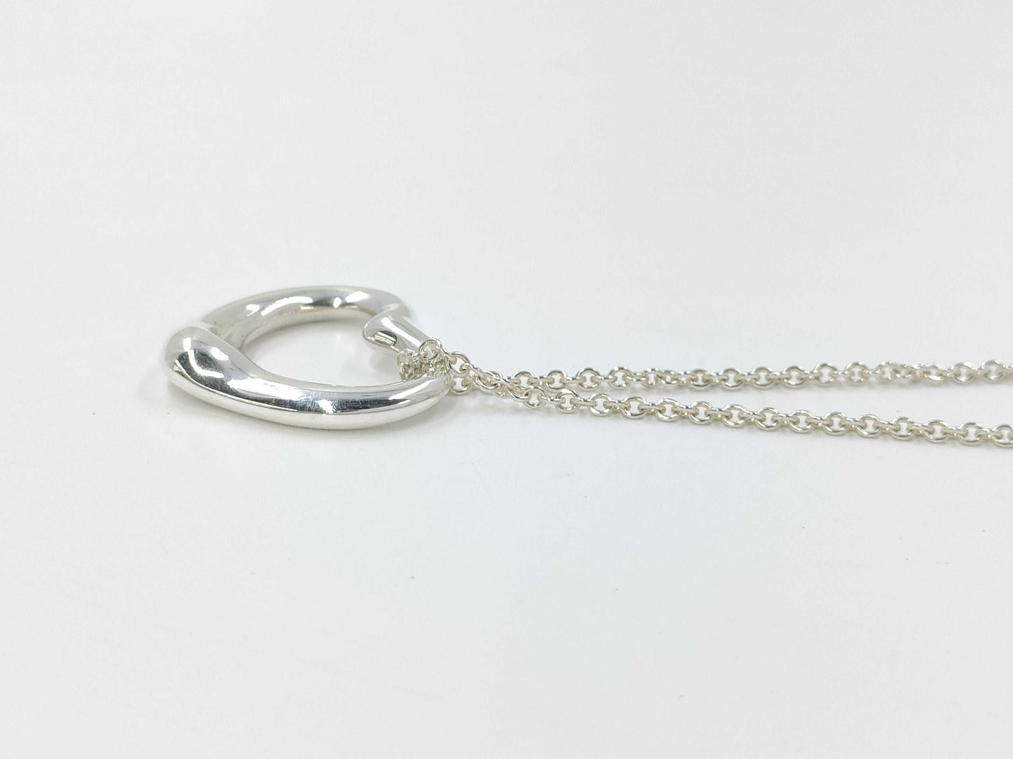 Tiffany&Co. Open Heart 7.2g Necklace
