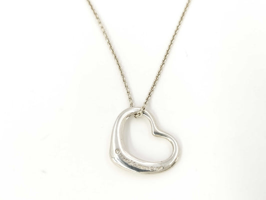 Tiffany&Co. Open Heart 5.4g Necklace