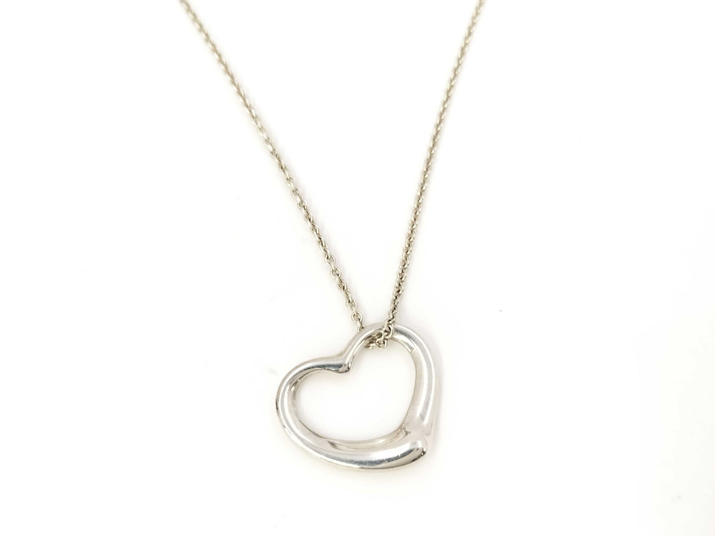 Tiffany&Co. Open Heart 5.4g Necklace