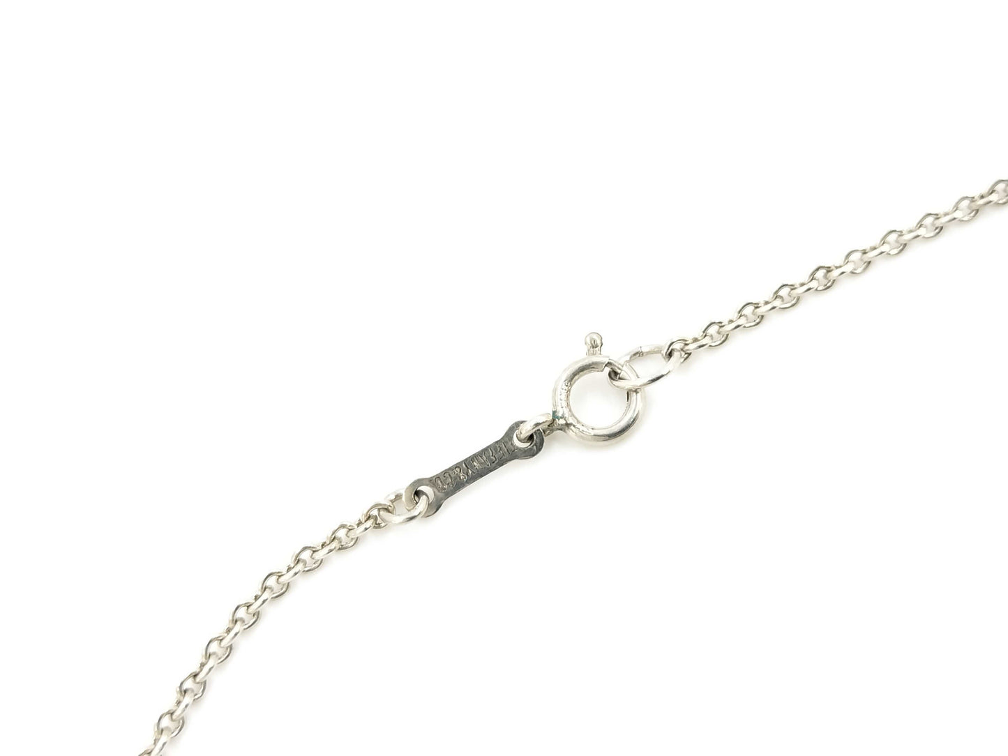 Tiffany&Co. Open Heart 5.4g Necklace