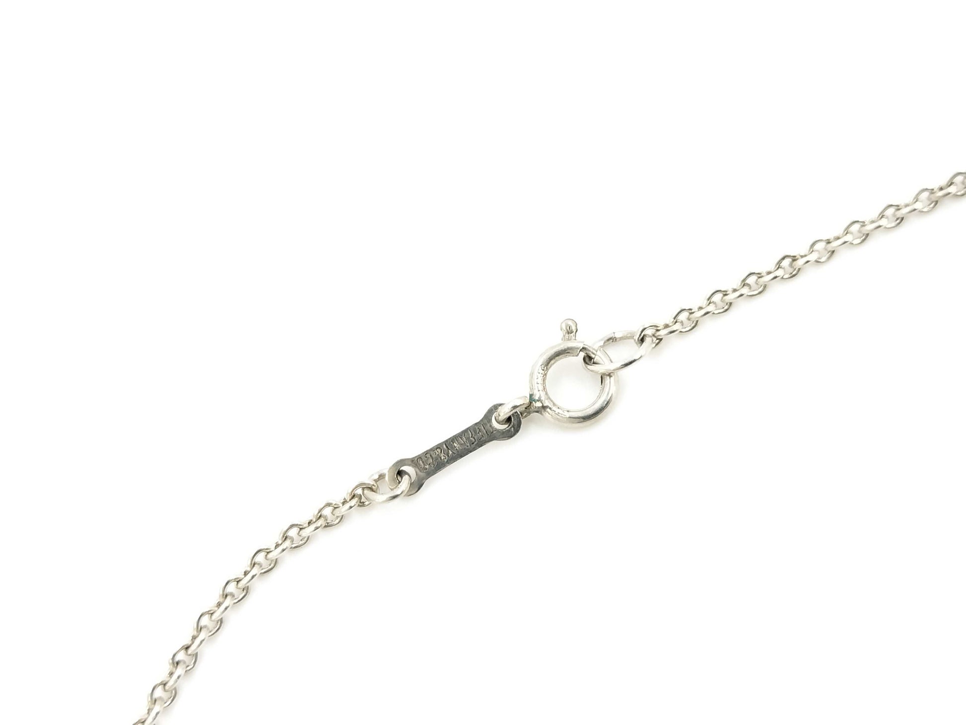 Tiffany&Co. Open Heart 5.4g Necklace
