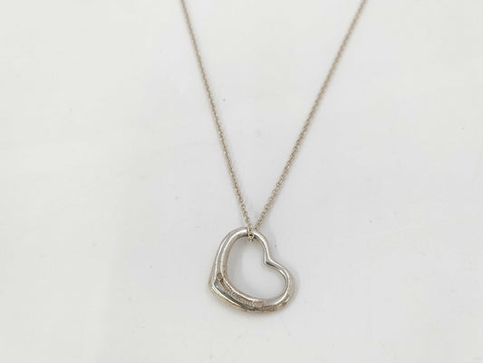 Tiffany&Co. Tiffany Open Heart 4.8g Necklace