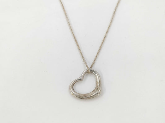 Tiffany&Co. Tiffany Open Heart 4.8g Necklace