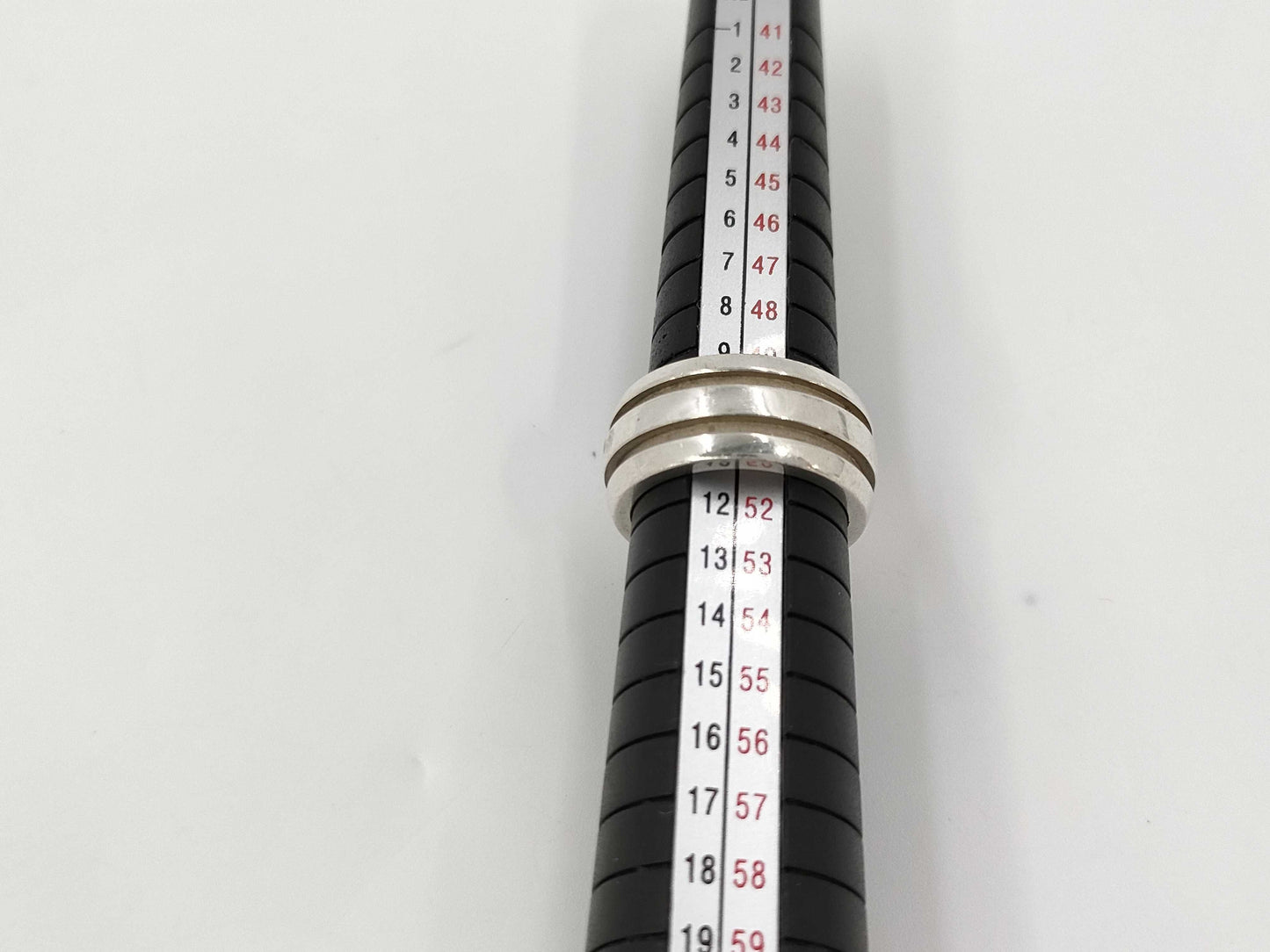 Tiffany&Co. Grooved Double Line 10.5g Ring