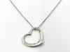 Tiffany&Co. Tiffany Open Heart 5.1g Necklace