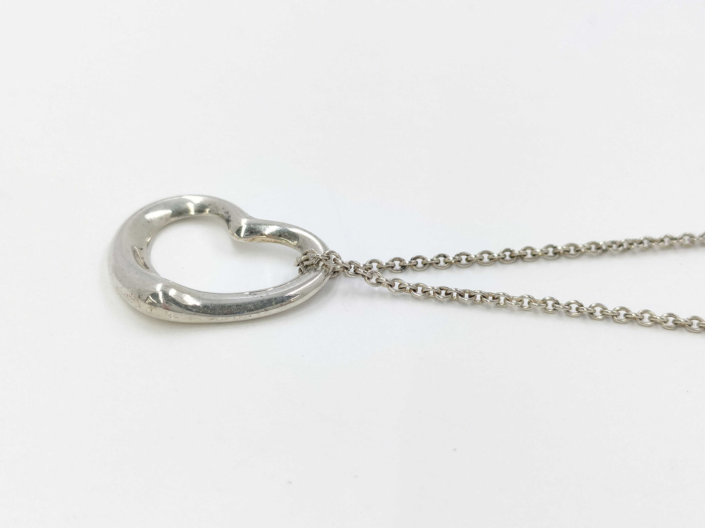 Tiffany&Co. Tiffany Open Heart 5.1g Necklace