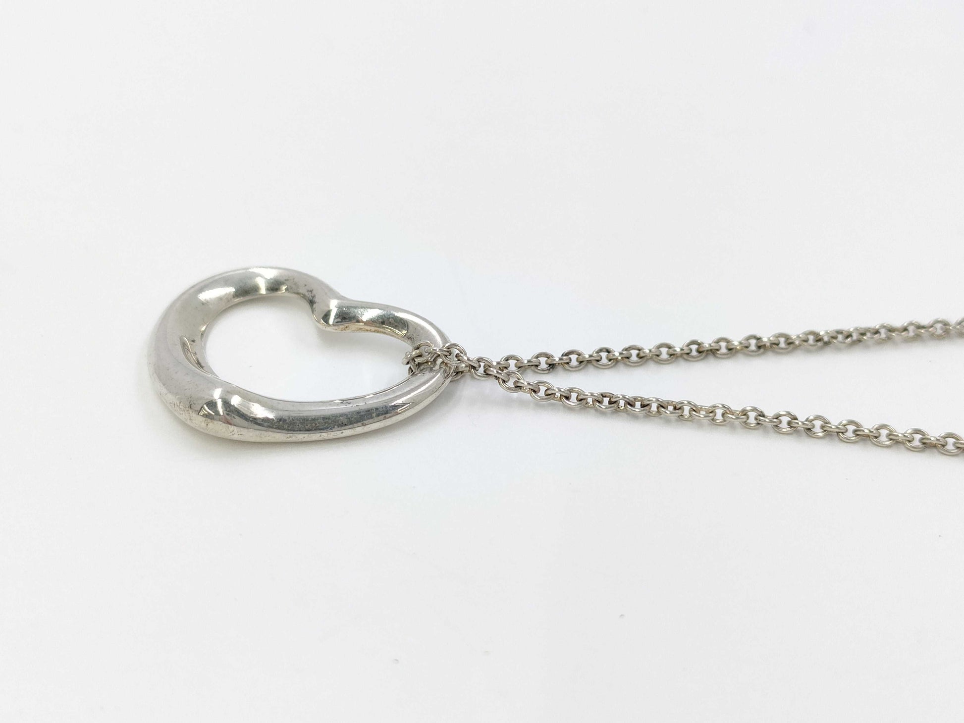 Tiffany&Co. Tiffany Open Heart 5.1g Necklace
