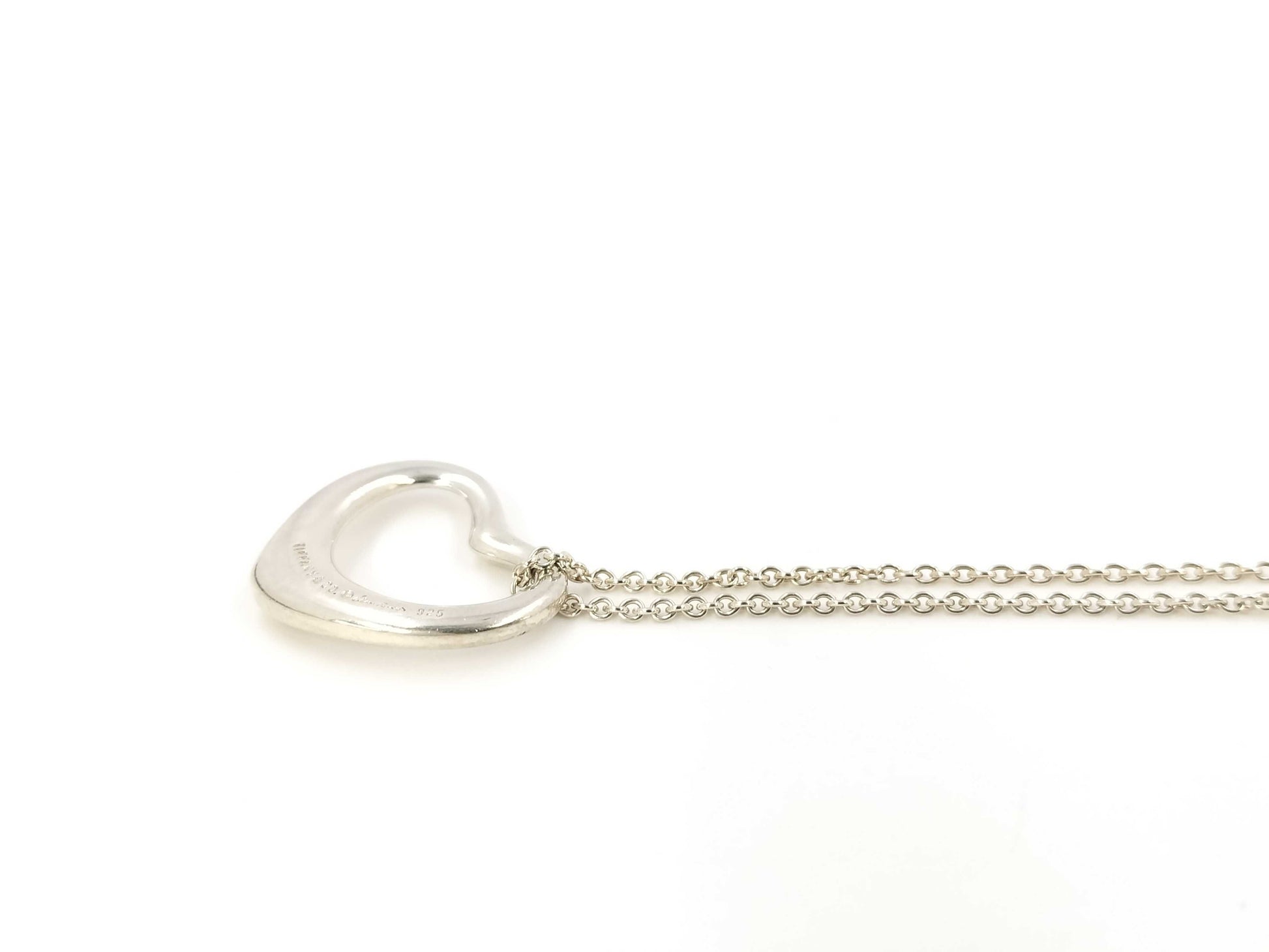 Tiffany & Co. Open Heart Necklace