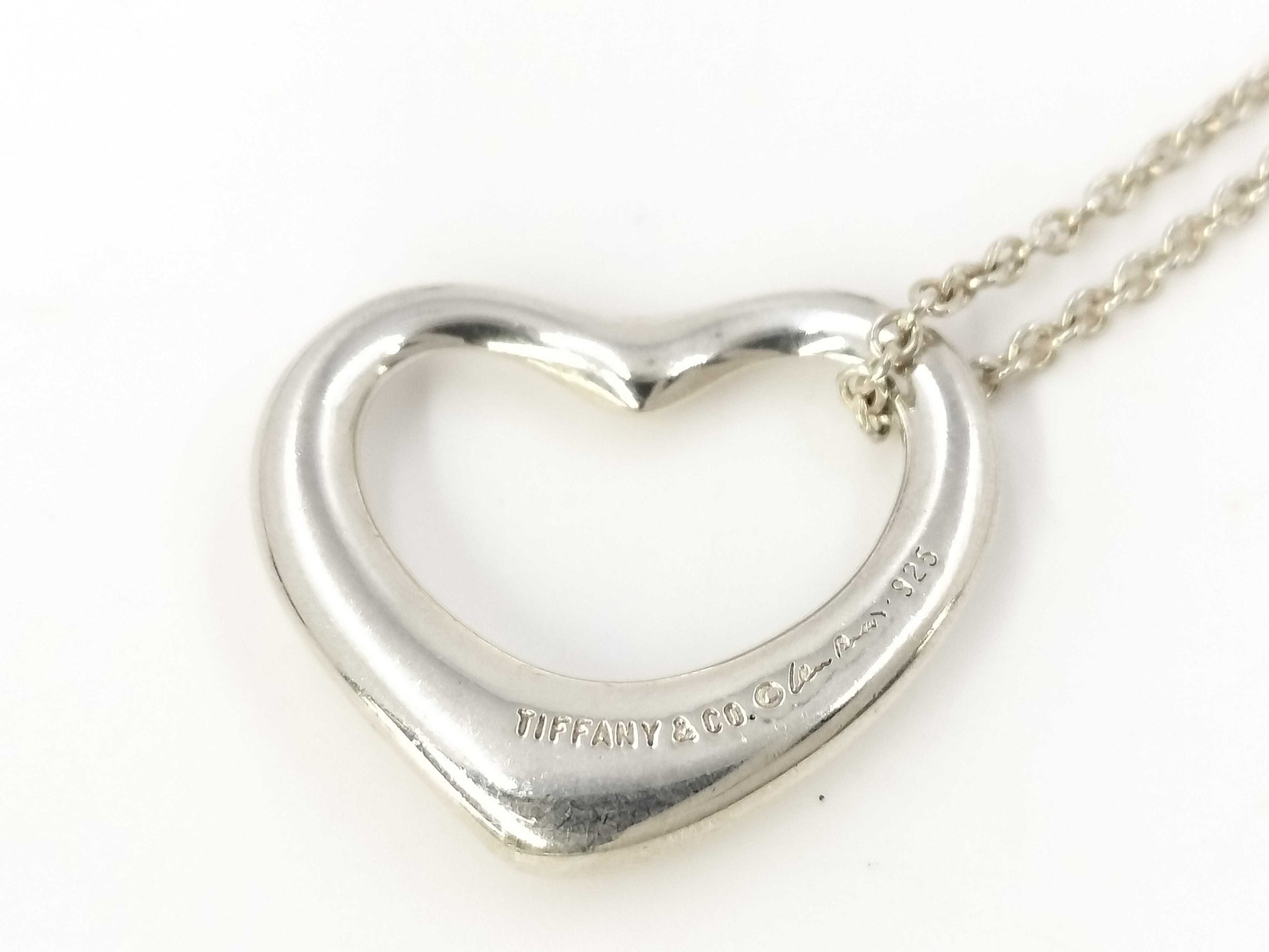 Tiffany & Co. Open Heart Necklace