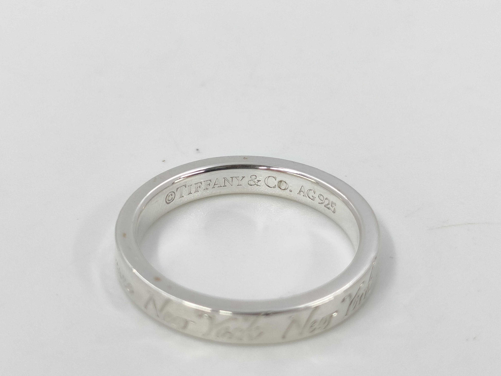 Tiffany&Co. Tiffany Note Narrow 2.4g Ring