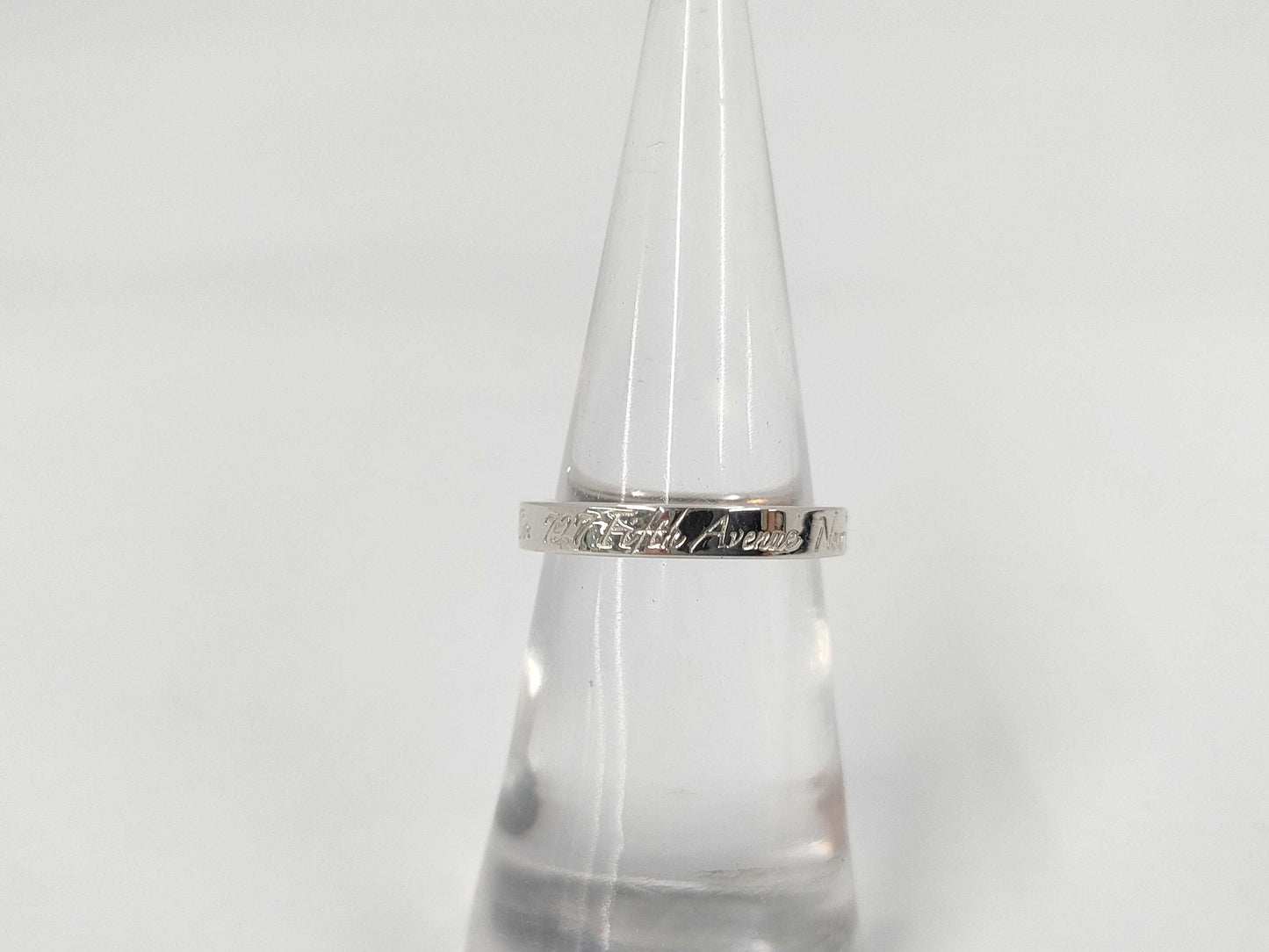 Tiffany&Co. Tiffany Note Narrow 2.4g Ring