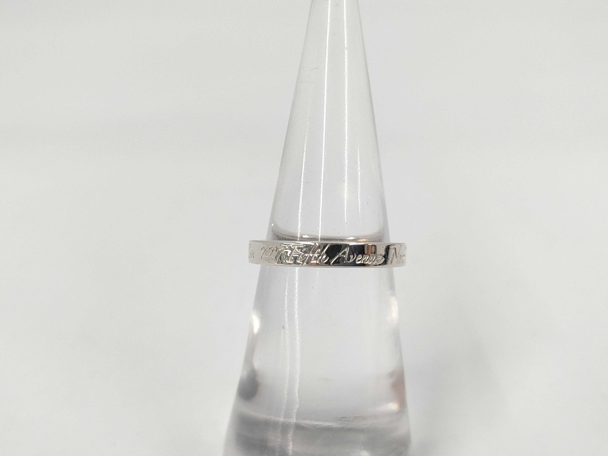 Tiffany&Co. Tiffany Note Narrow 2.4g Ring