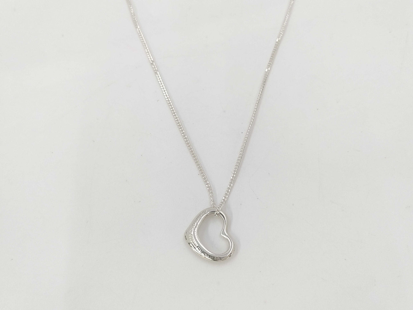 Tiffany & Co. Open Heart Necklace