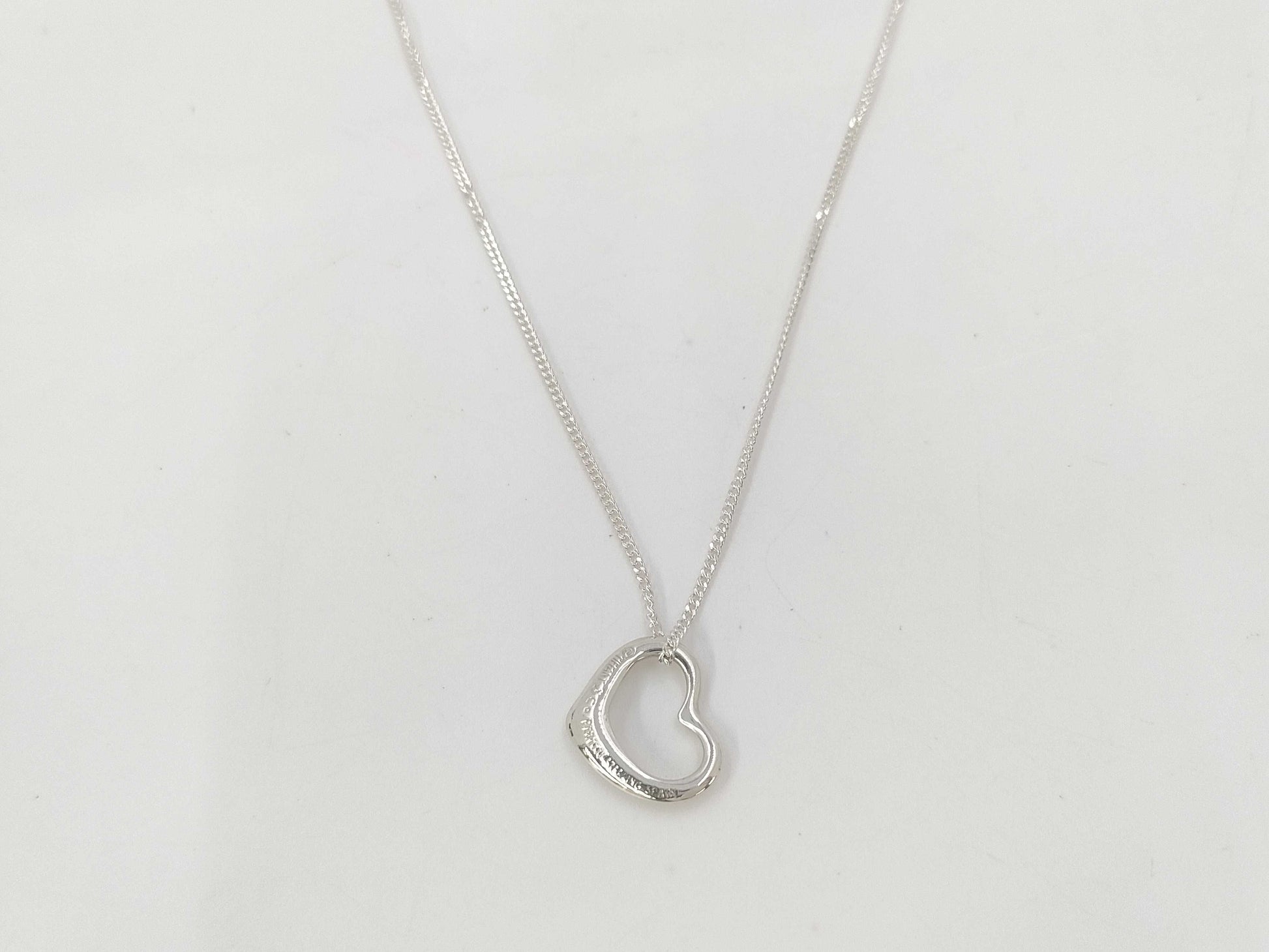 Tiffany & Co. Open Heart Necklace