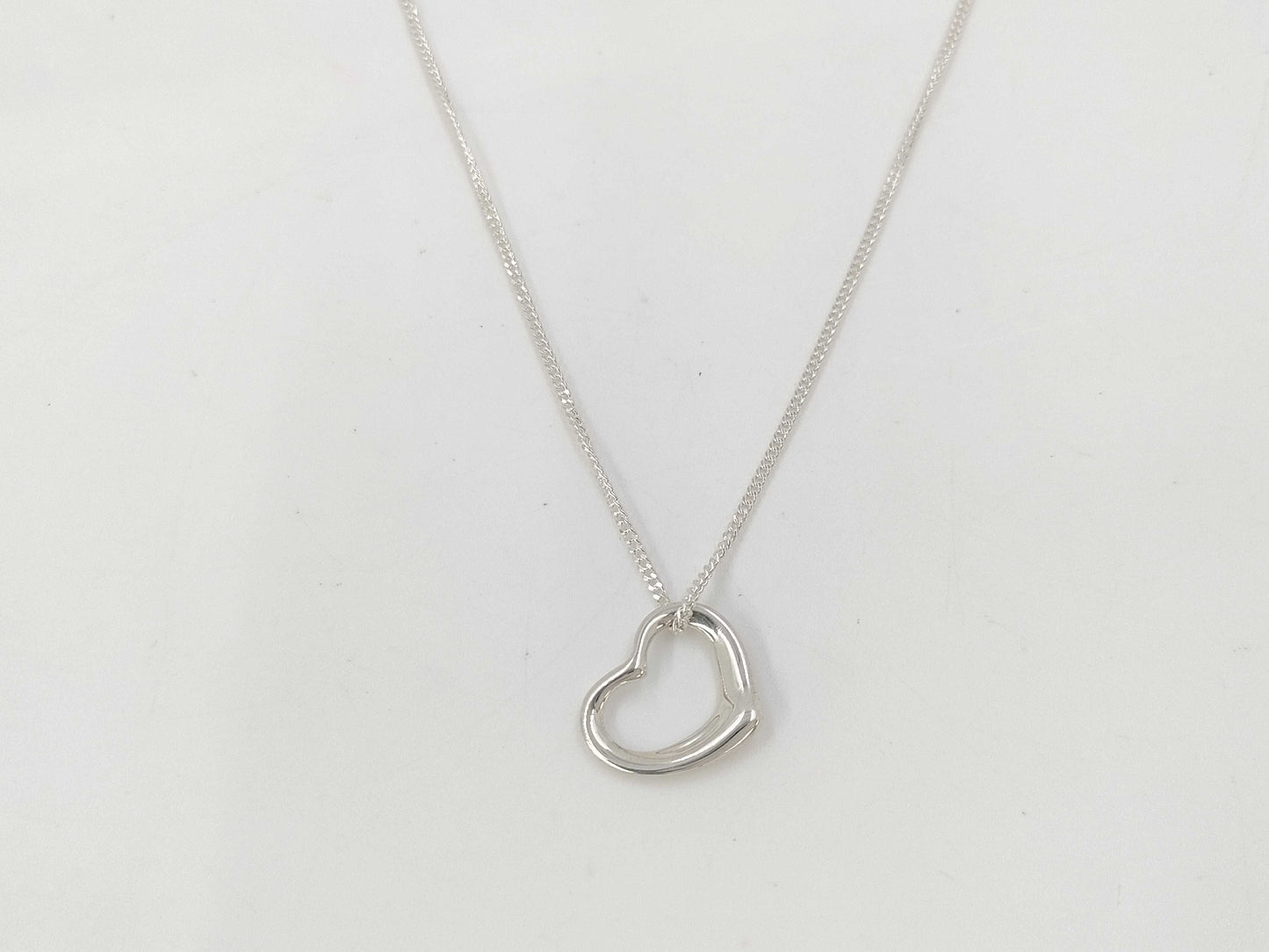 Tiffany & Co. Open Heart Necklace