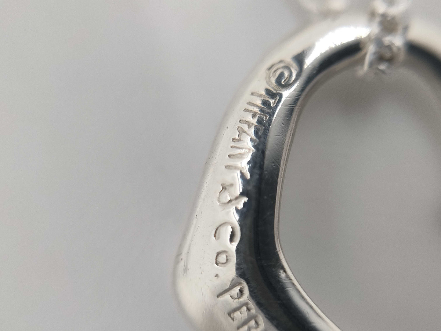 Tiffany & Co. Open Heart Necklace