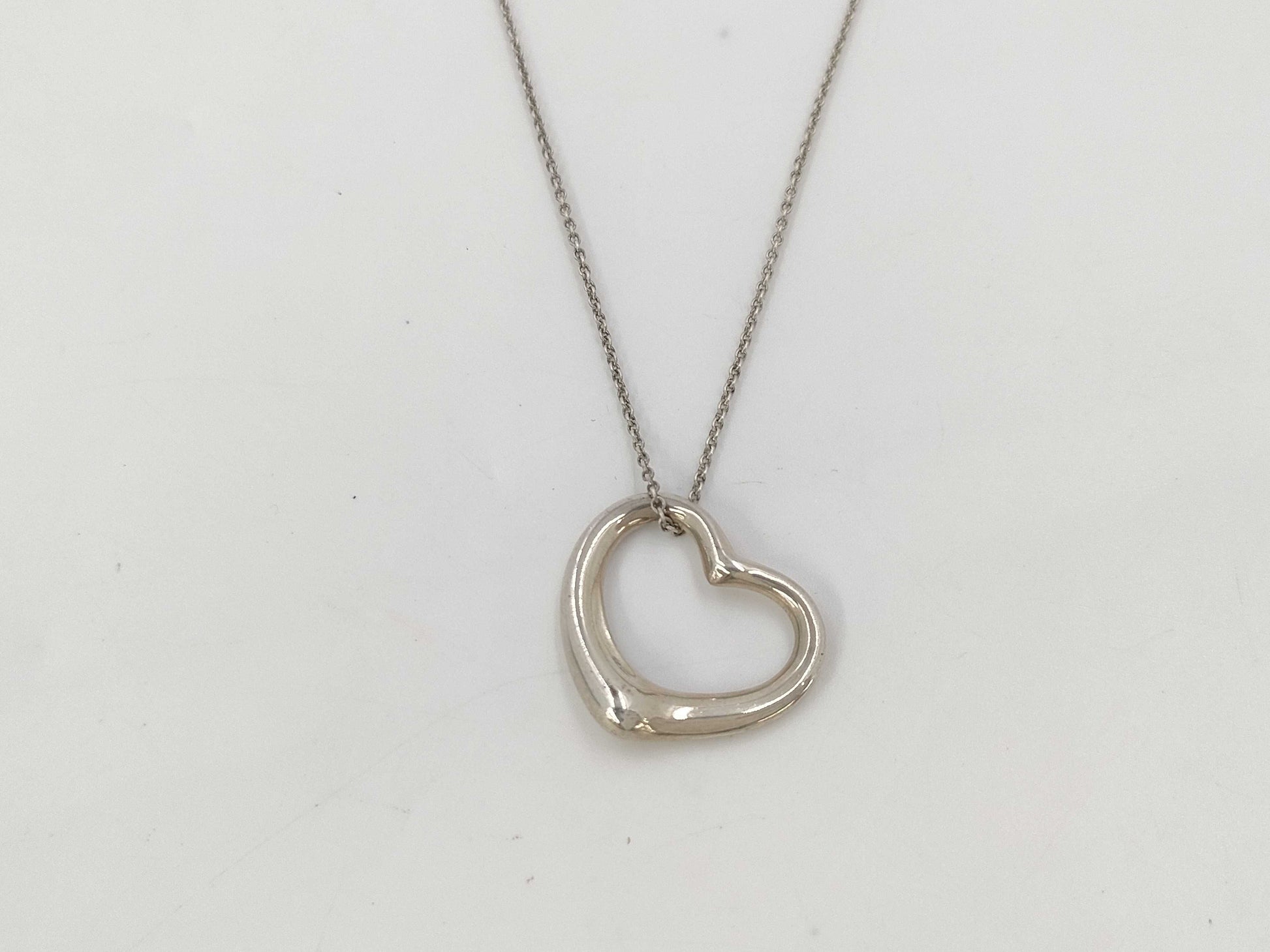 Tiffany & Co. Open Heart Necklace