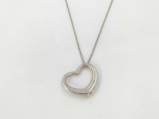 Tiffany & Co. Open Heart Necklace