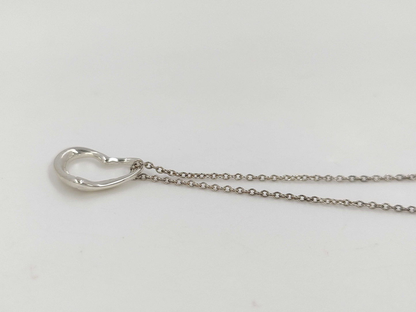 Tiffany & Co. Open Heart Necklace