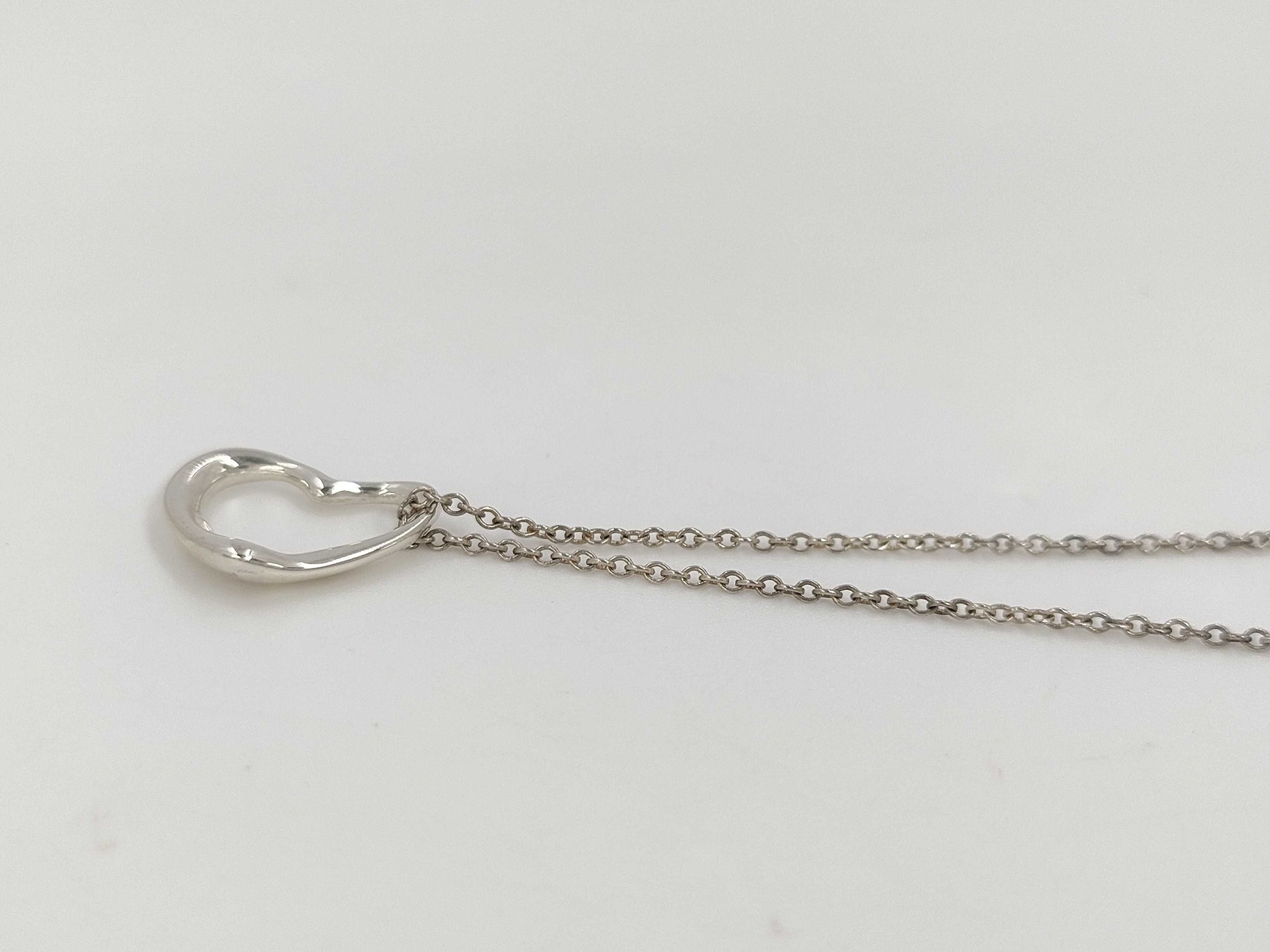 Tiffany & Co. Open Heart Necklace