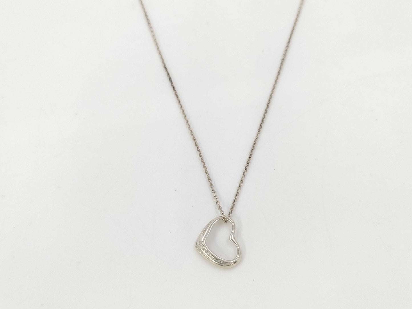 Tiffany & Co. Open Heart Necklace