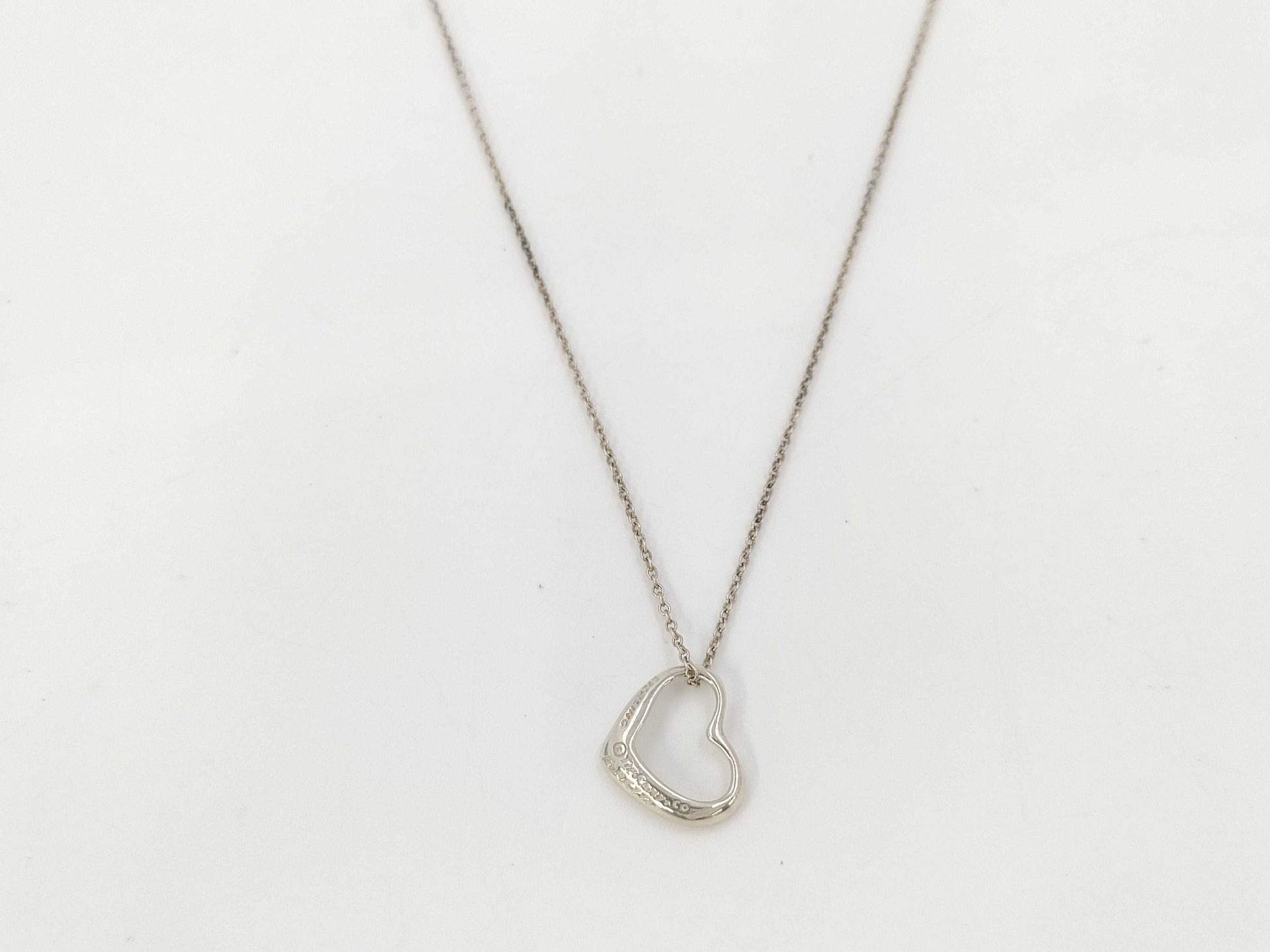 Tiffany & Co. Open Heart Necklace