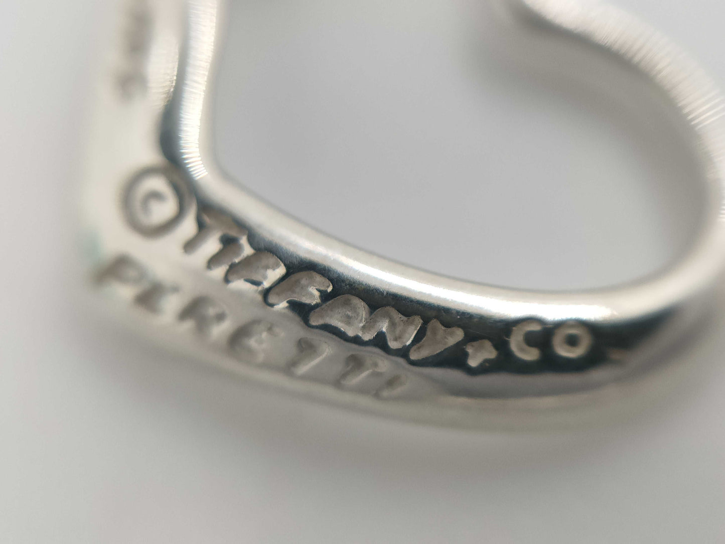 Tiffany & Co. Open Heart Necklace